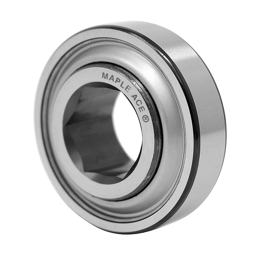 207KRR17, HPS102GP3, JD8650 Ball Bearing 1-1/4in Hex Bore, Cylindrical OD