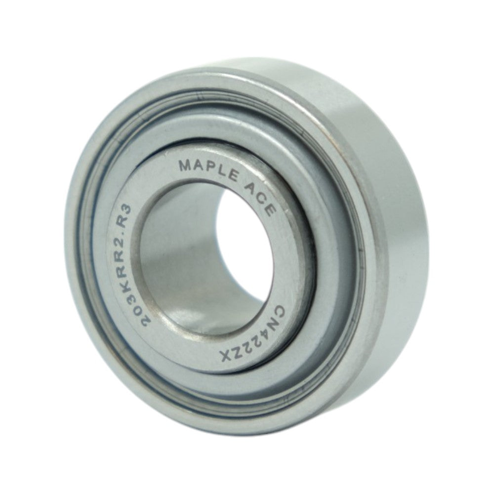 203KRR2, 203RRAR10, JD9214, 66553, 83C251, AN142670, AN281357, 666624R91, 80543C91 Ball Bearing 1/2in Round Bore