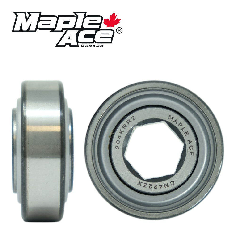 205KRR2, HPC014GP, 1AH05-7/8, AA28271, AE29876, 166598, 49436, 842696M1, 507138 Ball Bearing 7/8in Hex Bore, Cylindrical OD