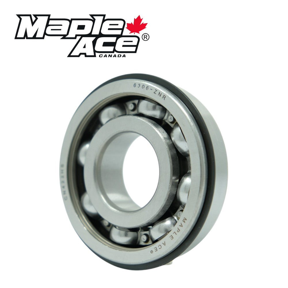 6308-ZNR Ball Bearing w/Snap Ring 40x90x23mm 6308 ZNR Metal Shielded