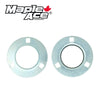 PF205, PF52 Round Flanged Pressed Steel Housing for Insert Bearings, 3-Bolt