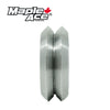 RM2-2RS V W Groove Guide Ball Bearing CNC 3/8inx1.21inx0.437in