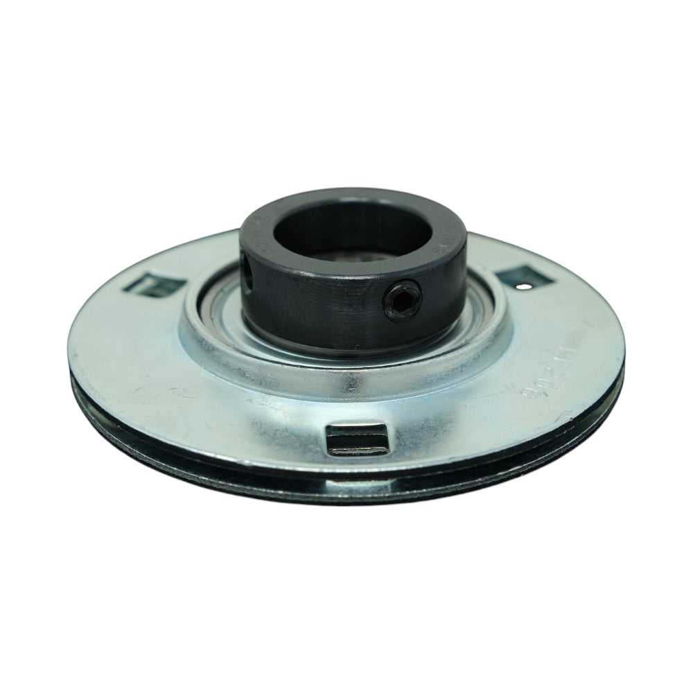 SAPF206 Pressed Steel Housing Round Flanged 3-Bolt with Insert Bearing 30mm