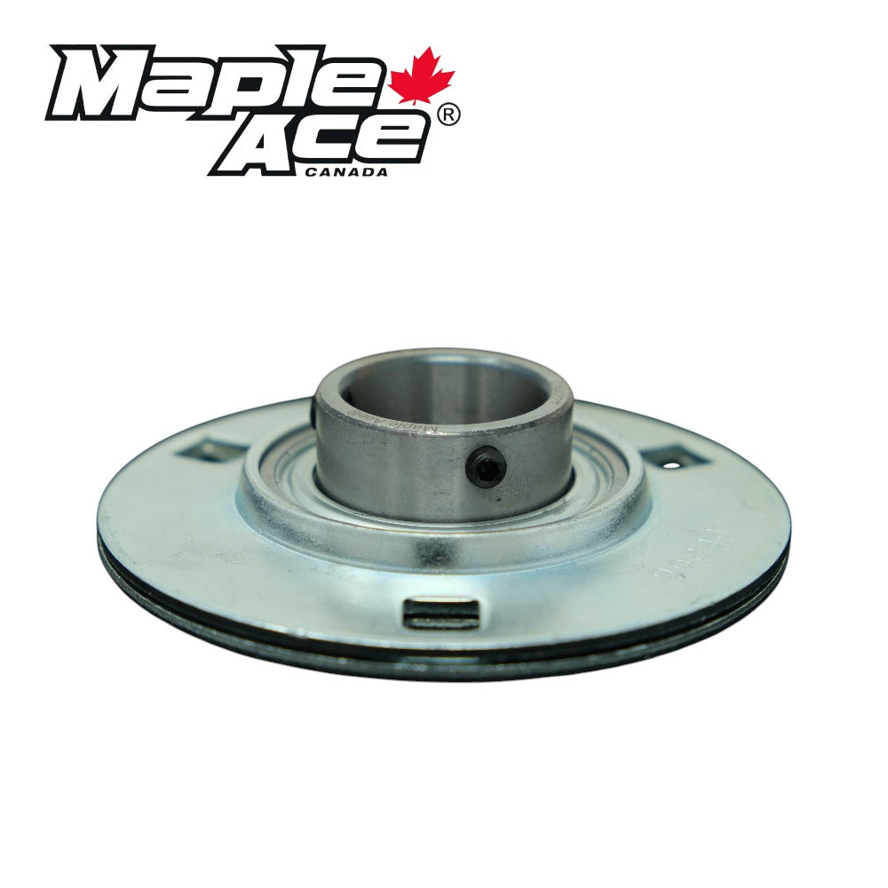 SBPF202-10 Pressed Steel Housing Round Flanged 3-Bolt with Insert Bearing 5/8in