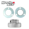SBPF205-14 Pressed Steel Housing Round Flanged 3-Bolt with Insert Bearing 7/8in