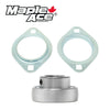 SBPFL205-16 Pressed Steel Housing Oval Flanged 2-Bolt with Insert Bearing 1in