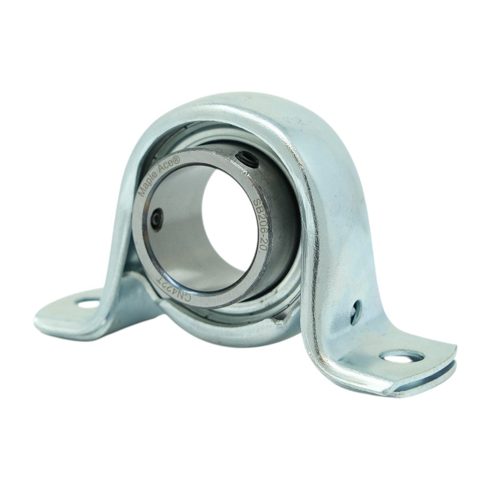 SBPP201-8 Pillow Block Pressed Steel Housings 2-Bolt with Insert Bearings 1/2in