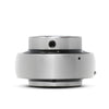 UC209-27 Insert Bearing 1-11/16in Bore, Spherical OD, Set Screws, Lube Hole