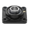 UCF212-38 Flange Bearing 2-3/8in Bore, 4-Bolt Self-Aligning, Solid Base