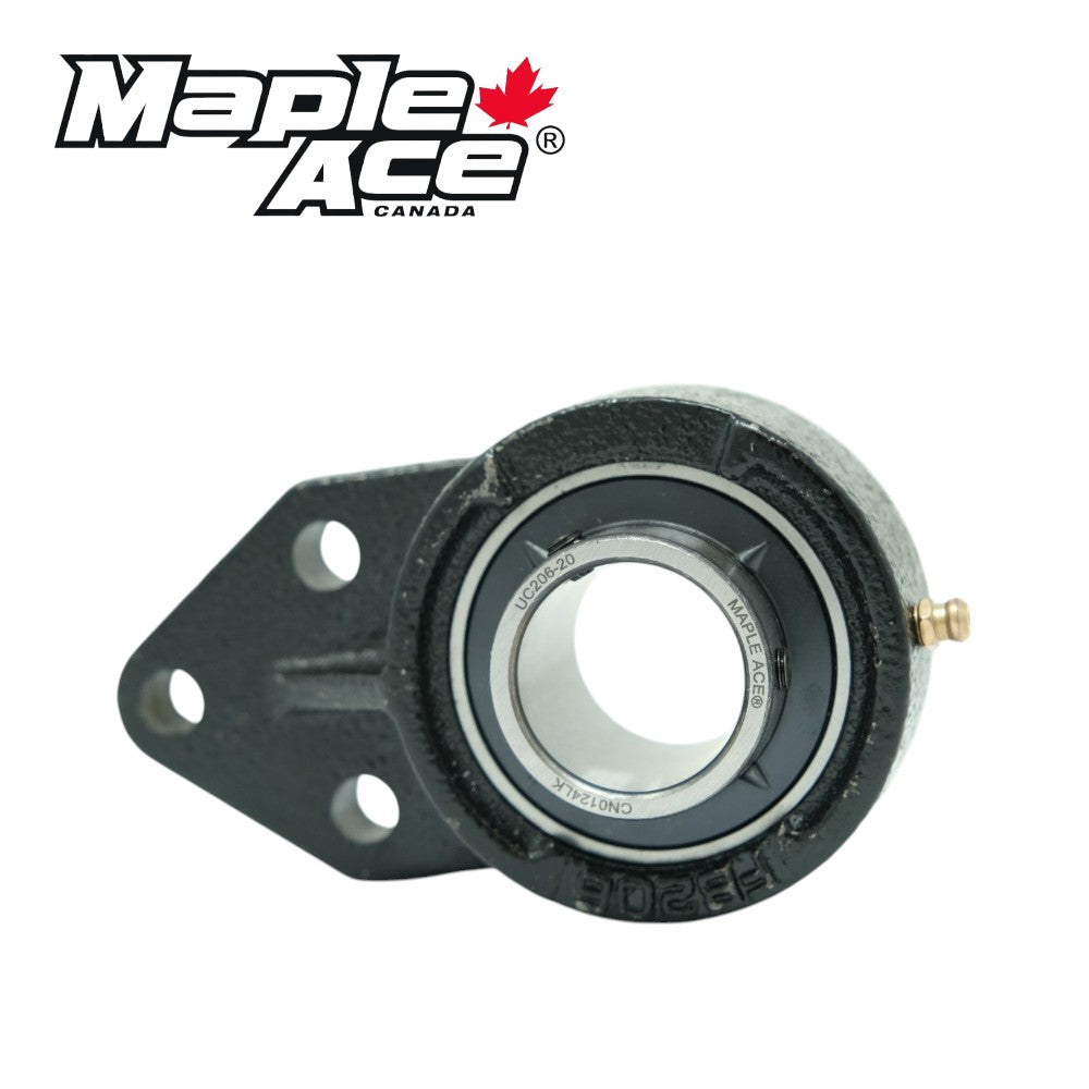 UCFB204-12 Flange Bracket Bearing 3/4in Bore, 3-Bolt Self-Aligning
