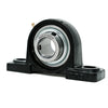 UCP204 Pillow Block Bearing 20mm Bore, 2-Bolt, Self-Aligning, 3 Lips Seal