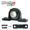 UCP205-16 Pillow Block Bearing 1in Bore, 2-Bolt, Self-Aligning, Solid Base