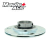 UCPF202-10 Pressed Steel Housing Round Flanged 3-Bolt with Insert Bearing 5/8in