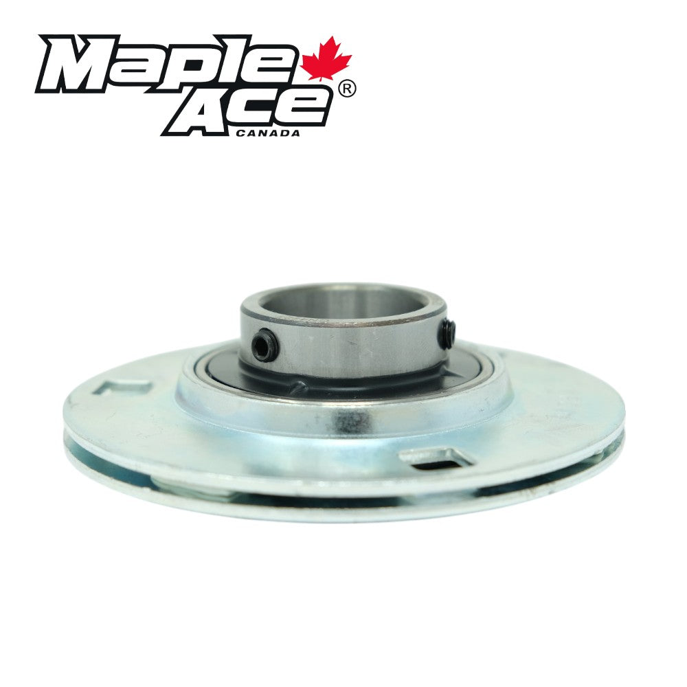 UCPF205 Pressed Steel Housing Round Flanged 3-Bolt with Insert Bearing 25mm