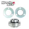 UCPF201-8 Pressed Steel Housing Round Flanged 3-Bolt with Insert Bearing 1/2in