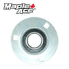UCPF201-8 Pressed Steel Housing Round Flanged 3-Bolt with Insert Bearing 1/2in