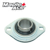 UCPFL202-10 Pressed Steel Housing Oval Flanged 2-Bolt with Insert Bearing 5/8in
