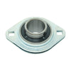 UCPFL201-8 Pressed Steel Housing Oval Flanged 2-Bolt with Insert Bearing 1/2in