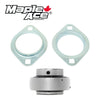 UCPFL205-14 Pressed Steel Housing Oval Flanged 2-Bolt with Insert Bearing 7/8in