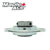 UCPFL205-14 Pressed Steel Housing Oval Flanged 2-Bolt with Insert Bearing 7/8in